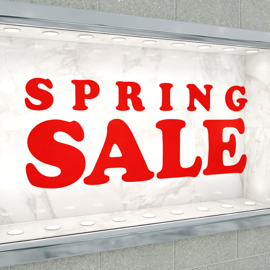 Spring Sale Sticker - Groovy Style