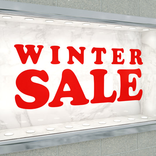 Winter Sale Sticker - Groovy Style