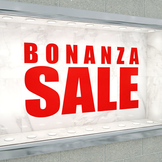 Bonanza Sale Sticker - Impact Style