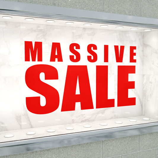 Massive Sale Sticker - Impact Style