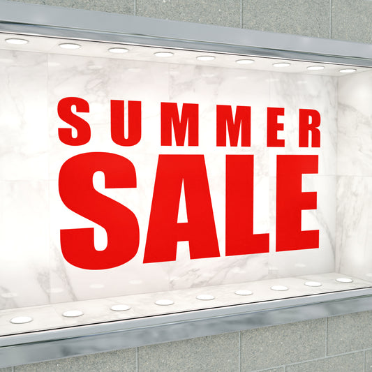 Summer Sale Sticker - Impact Style