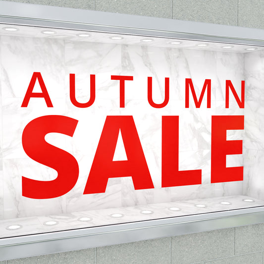 Autumn Sale Sticker - Modern Style