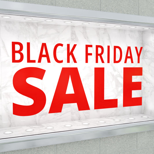 Black Friday Sale Sticker - Modern Style