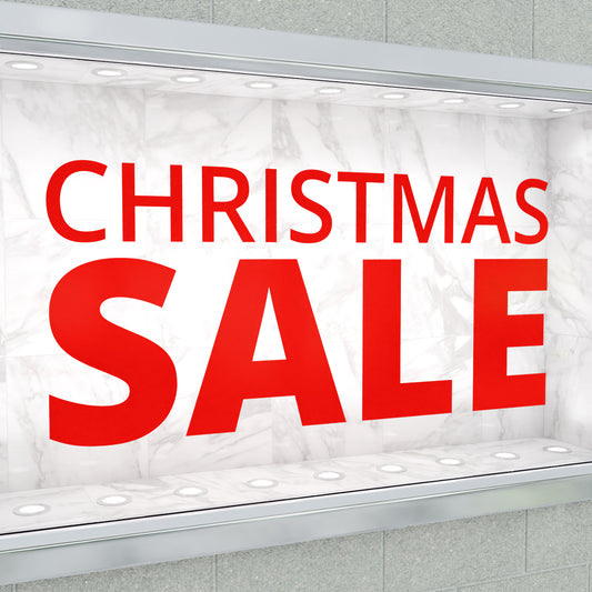 Christmas Sale Sticker - Modern Style