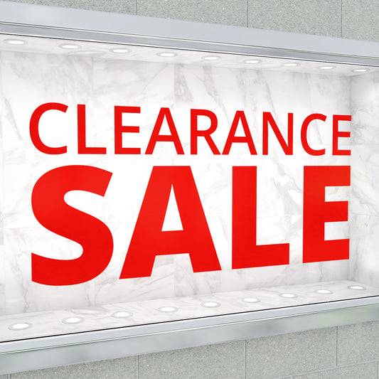 Clearance Sale Sticker - Modern Style