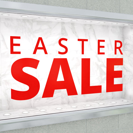 Easter Sale Sticker - Modern Style