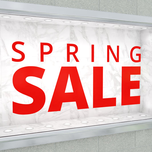 Spring Sale Sticker - Modern Style