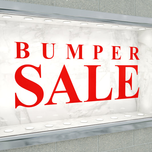 Bumper Sale Sticker - Roman Style
