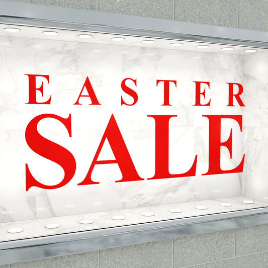 Easter Sale Sticker - Roman Style