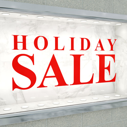 Holiday Sale Sticker - Roman Style