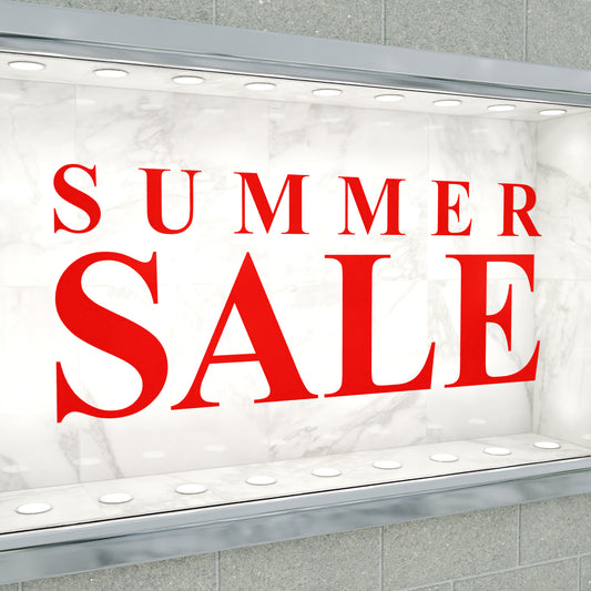 Summer Sale Sticker - Roman Style